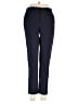 H&M L.O.G.G. Chevron-herringbone Blue Dress Pants Size 4 - photo 1