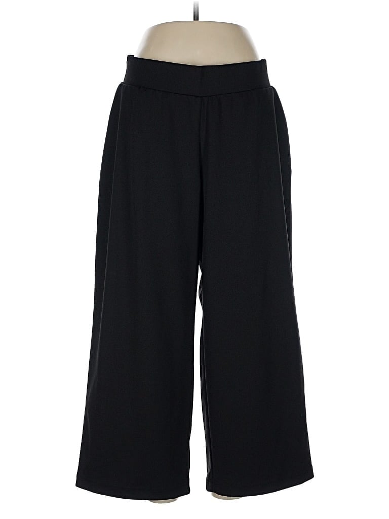 Catherines Casual Pants In Black