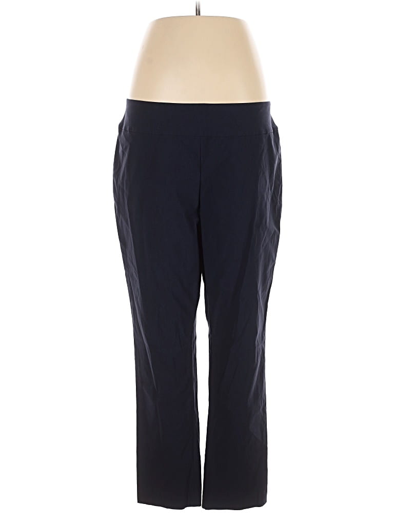 Pre-owned Nic + Zoe Active Pants In Blue
