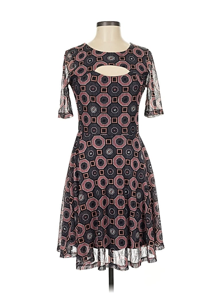 Pre-owned Bar Iii Cocktail Dress In Black