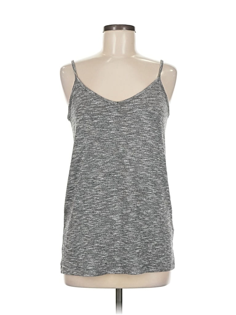 Pre-owned Banana Republic Factory Store Tank Top Gray Strapless Neckline Tops