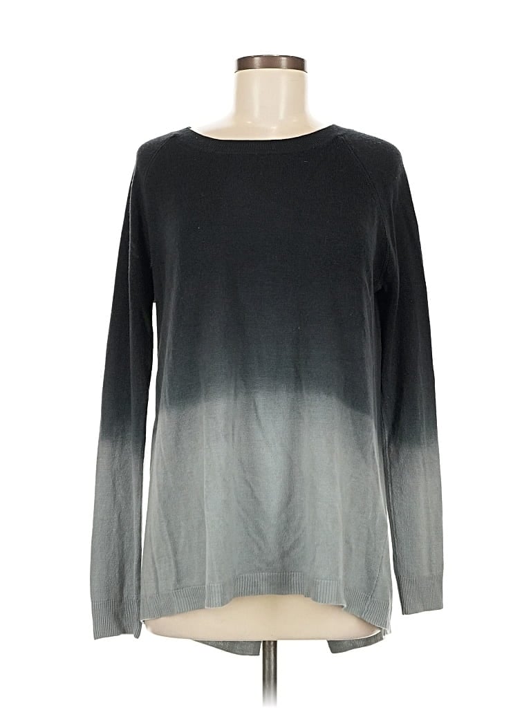 Pre-owned Harve Benard Pullover Sweater In Gray