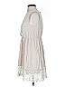 Hazel 100% Rayon Ivory Casual Dress Size S - photo 5