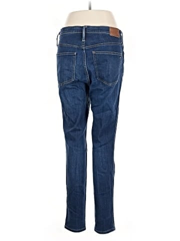 Madewell 10" High-Rise Skinny Jeans in Danny Wash: TENCEL&trade; Denim Edition (view 2)
