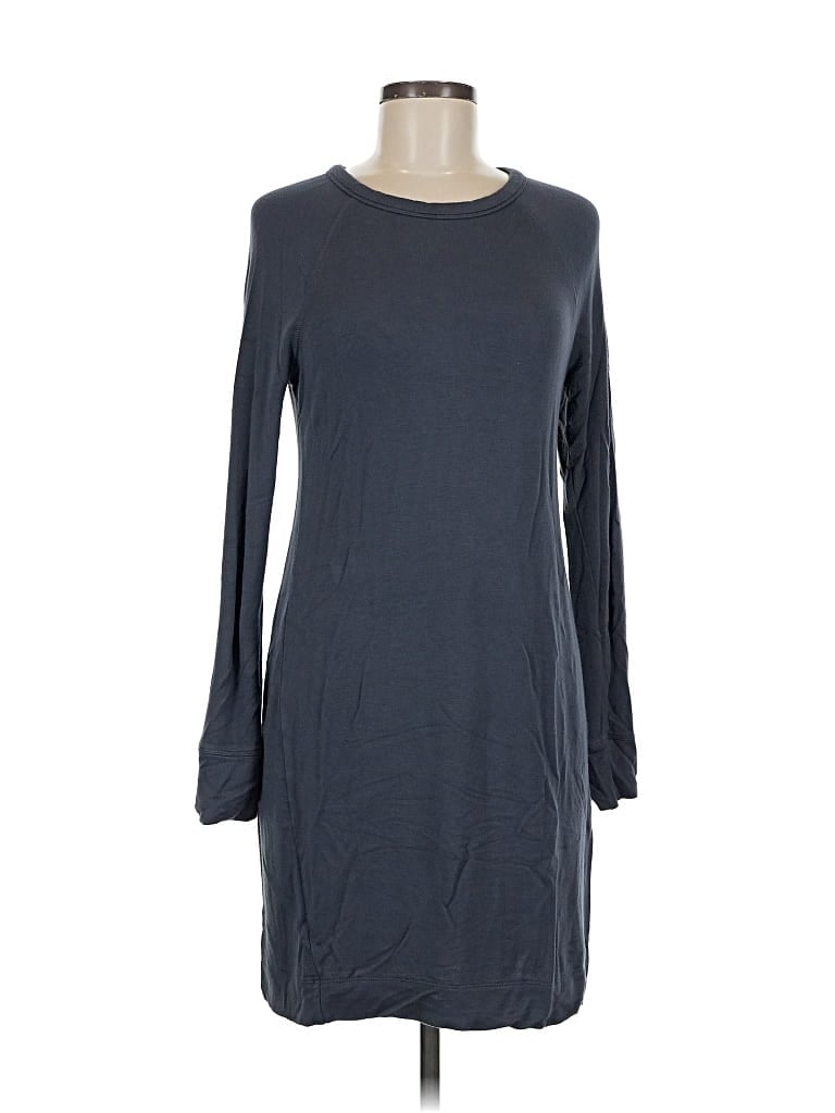 Pre-owned Lou & Grey Casual Dress In Gray