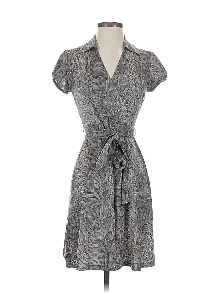 INC INTERNATIONAL CONCEPTS Pre-owned Casual Dress In Gray