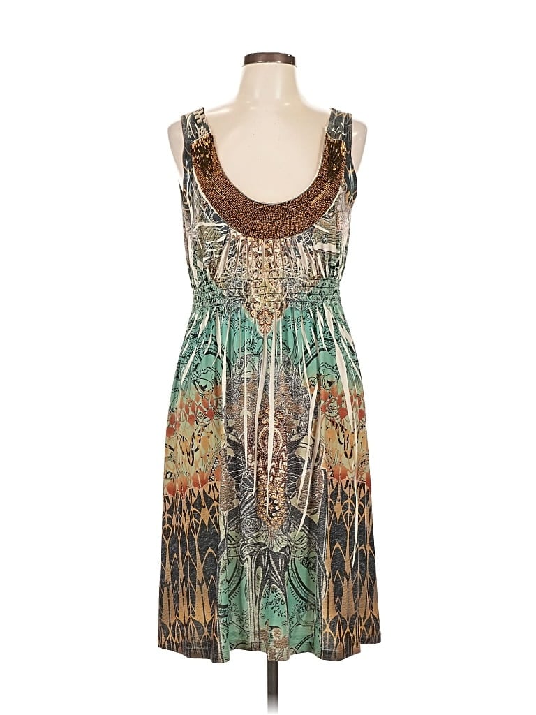 Pre-owned Apt. 9 Casual Dress In Blue