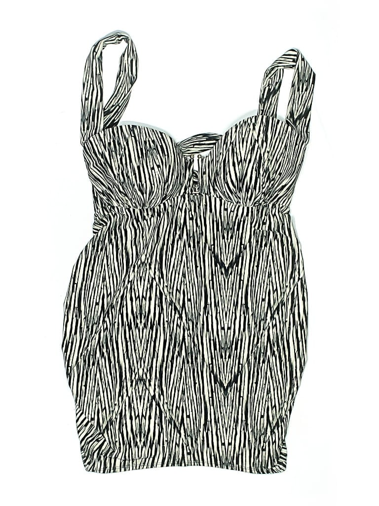 Pre-owned Swim By Cacique Swimsuit Cover Up In Gray
