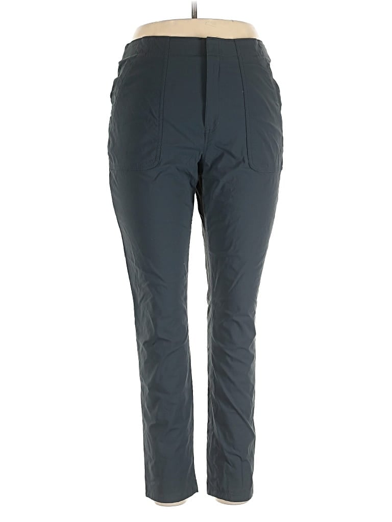 Pre-owned Eddie Bauer Active Pants In Gray