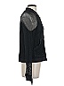 Isabel 100% Cotton Black Track Jacket Size S - photo 4