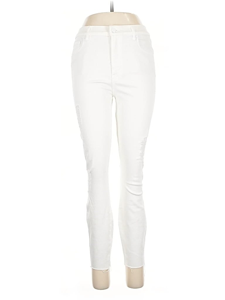 Pre-owned Level 99 Jeans In White