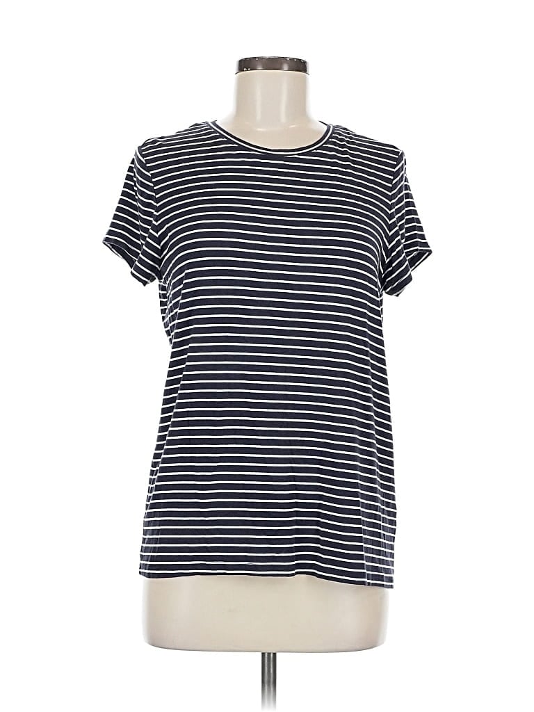 Pre-owned Assorted Brands Short Sleeve T-shirt In Blue