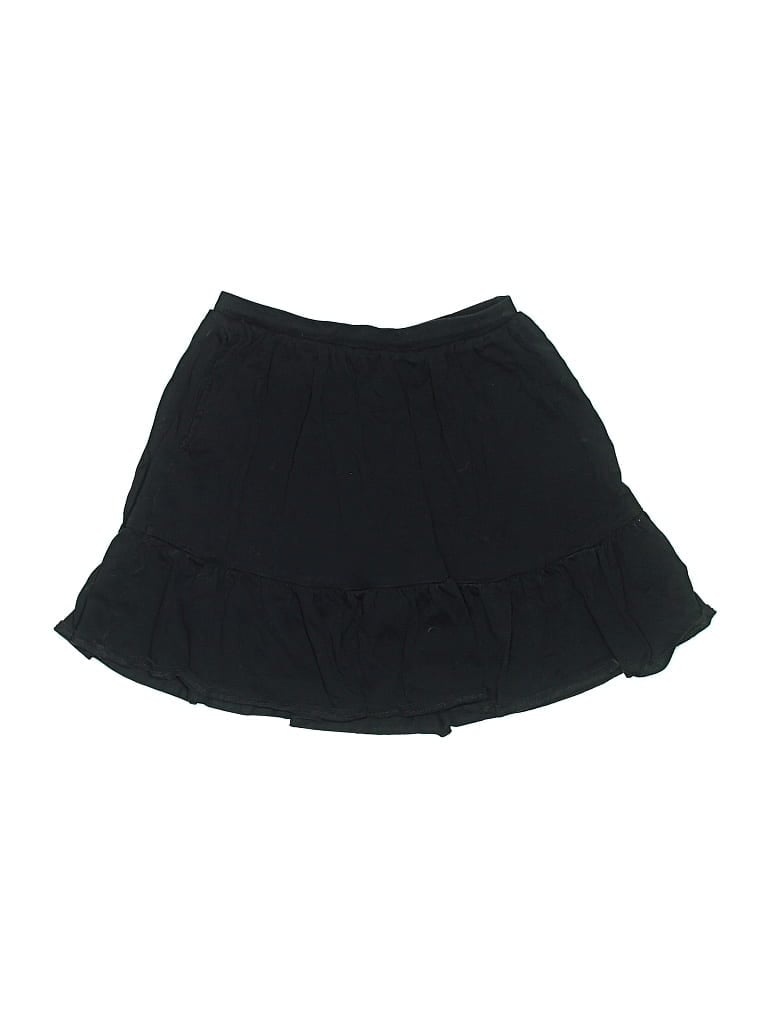 Pre-owned Lands' End Kids' Skort In Black