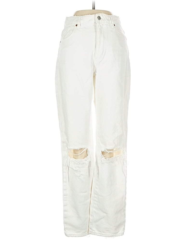 Pre-owned Rolla's Jeans In White