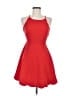 Lulus Solid Red Cocktail Dress Size M - photo 1