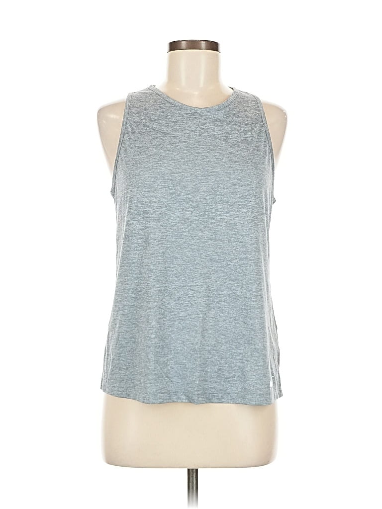 Pre-owned Nike Sleeveless T-shirt In Gray