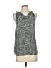 Joie 100% Silk Silver Gray Sleeveless Silk Top Size S - photo 1