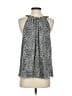 Joie 100% Silk Silver Gray Sleeveless Silk Top Size S - photo 2