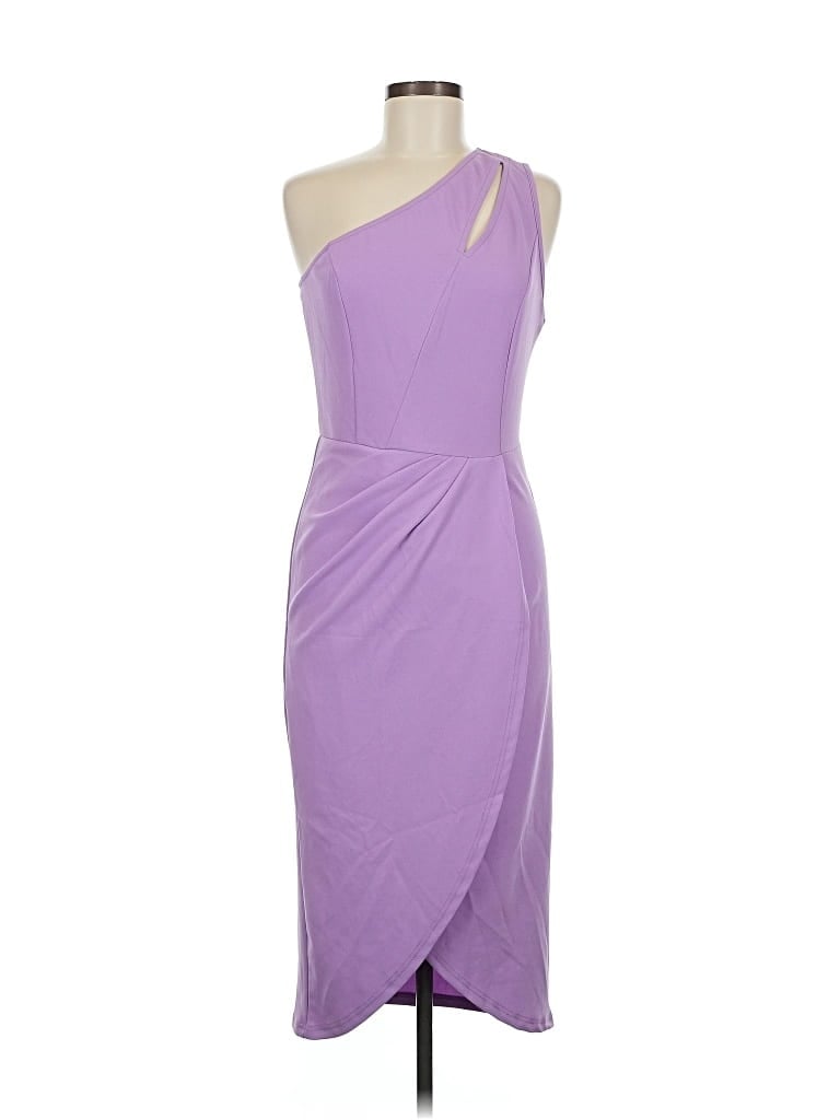 Pre-owned Prettygarden Cocktail Dress In Purple