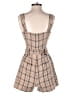 WeWoreWhat 100% Polyester Plaid Tan Romper Size S - photo 2