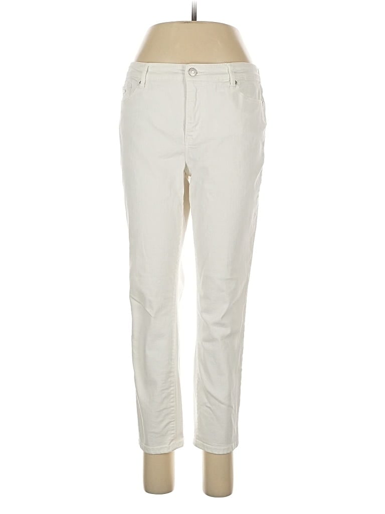 Pre-owned Nine West Jeans In White