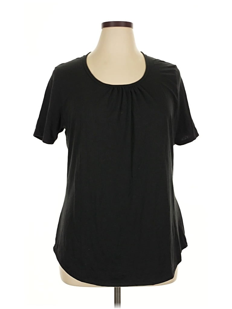 Pre-owned Just My Size Short Sleeve T-shirt In Black