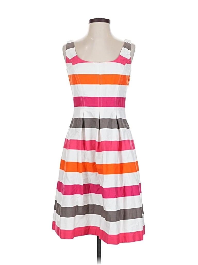 Pre-owned Nine West Casual Dress In White