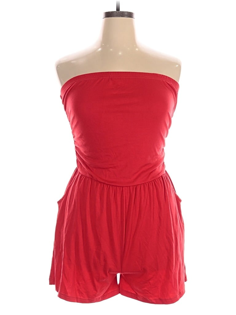 Pre-owned Unbranded Romper In Red