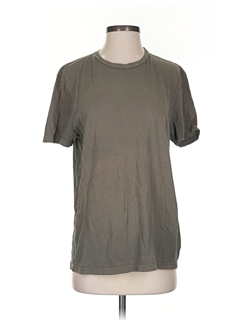 JAMES PERSE Pre-owned Short Sleeve T-shirt In Gray