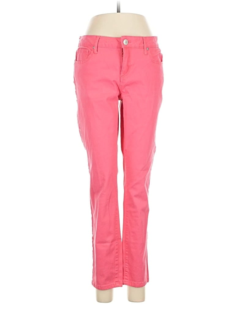 Pre-owned Crown & Ivy Casual Pants In Pink