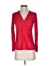 BCBGMAXAZRIA Red Long Sleeve Blouse Size XXS - photo 1