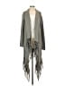 CAbi 100% Cotton Gray Poncho Size S - photo 1