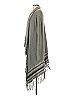 CAbi 100% Cotton Gray Poncho Size S - photo 5