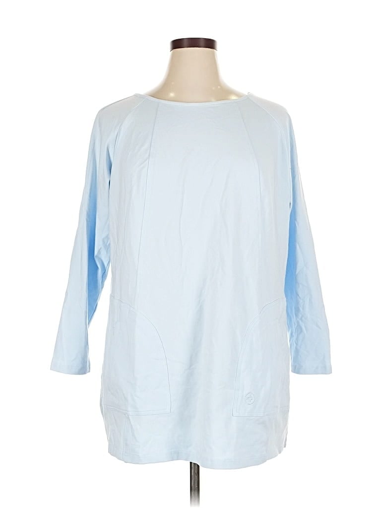 Pre-owned Linea By Louis Dell'olio Casual Dress In Blue