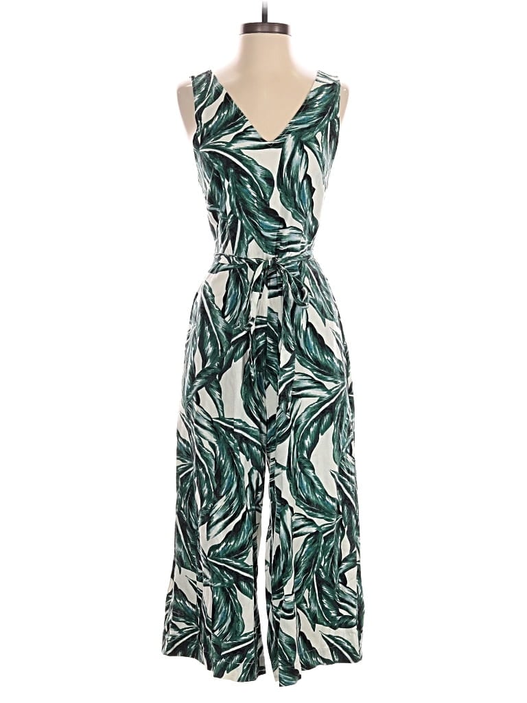 Pre-owned Who What Wear Jumpsuit In Green