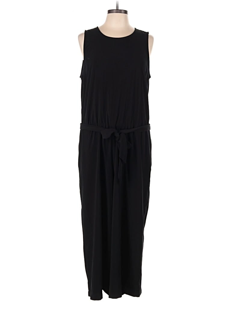 Pre-owned Carolina Belle Jumpsuit In Black