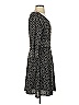 Max Studio Polka Dots Black Casual Dress Size S - photo 4