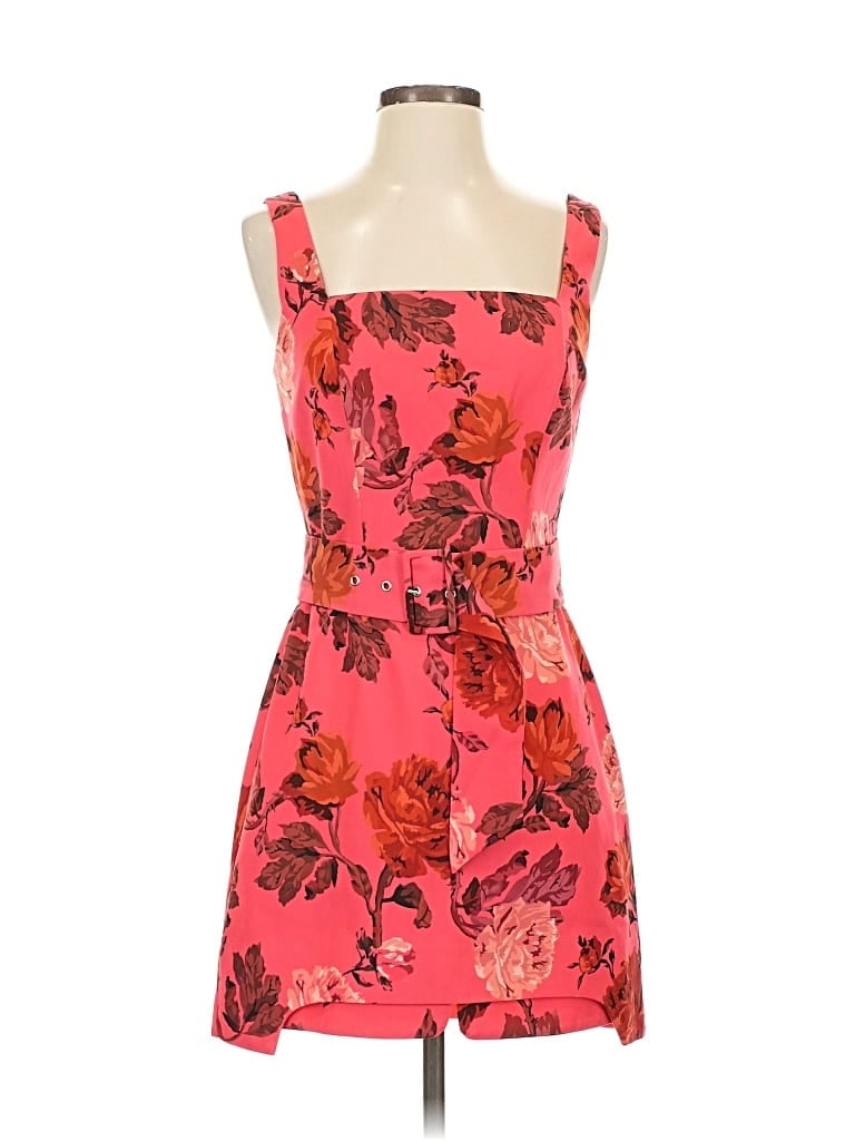 Pre-owned C/meo Collective Cocktail Dress In Orange