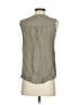 BCBG Paris 100% Rayon Gray Green Sleeveless Blouse Size XS - photo 2