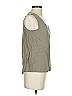 BCBG Paris 100% Rayon Gray Green Sleeveless Blouse Size XS - photo 4