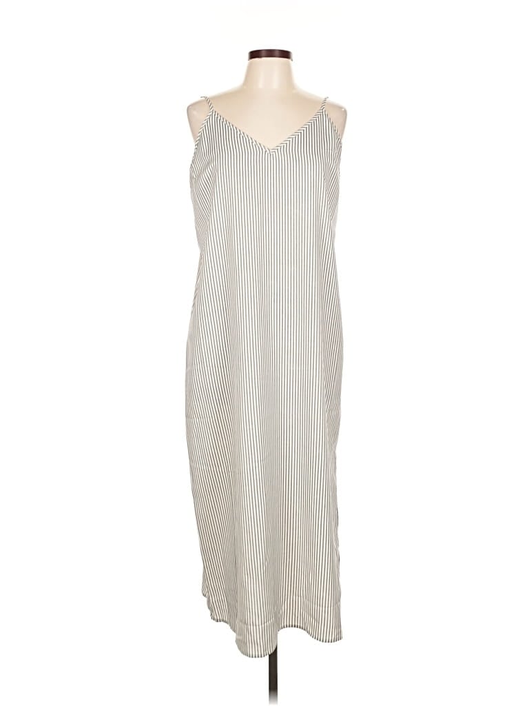 Pre-owned A New Day Casual Dress In White