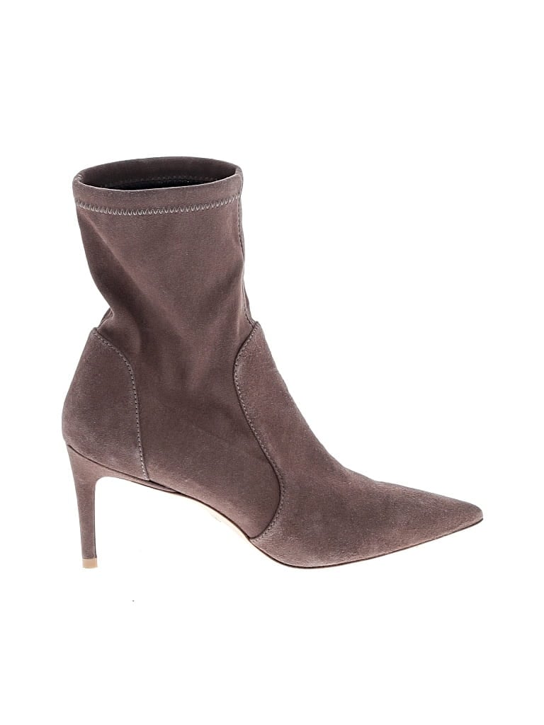 Pre-owned Stuart Weitzman Ankle Boots In Brown