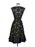 Dolce Cabo 100% Polyester Paisley Black Cocktail Dress Size XS (estimated) - photo 2