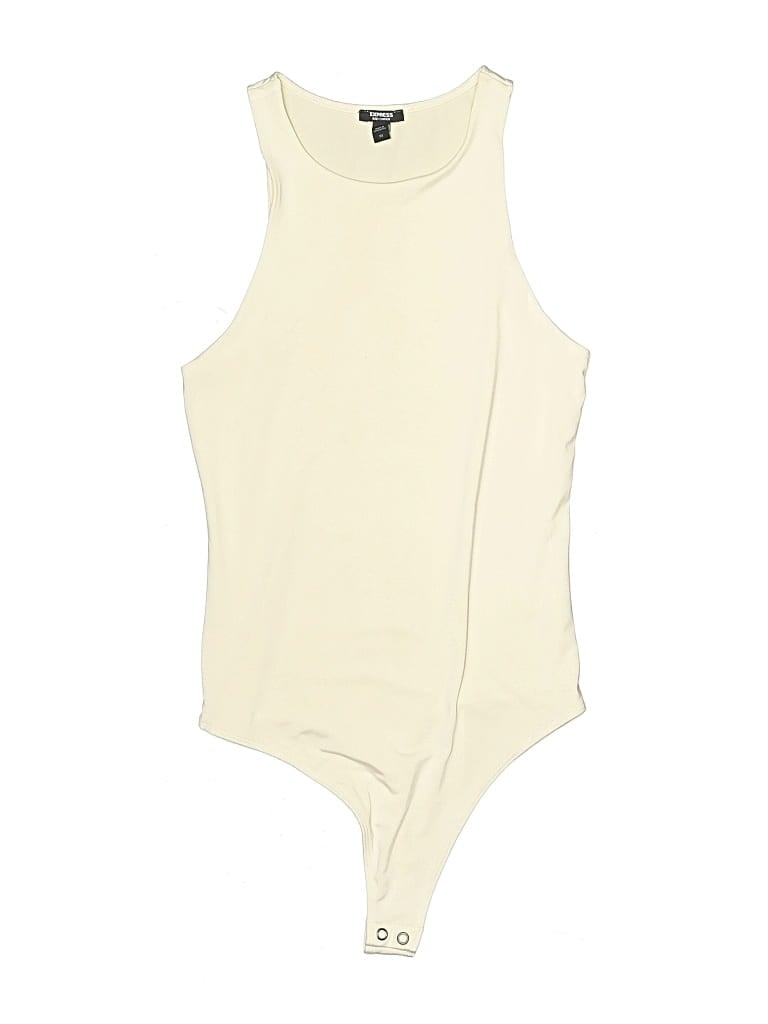 Pre-owned Express Bodysuit In White