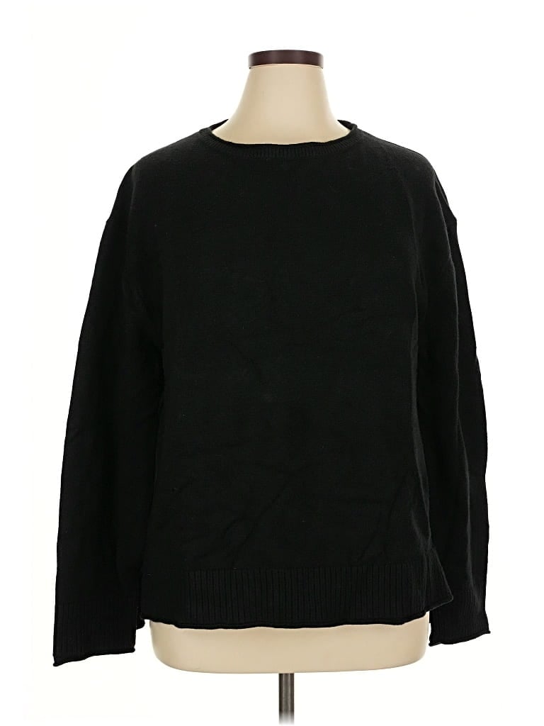 Pre-owned Zesica Pullover Sweater In Black