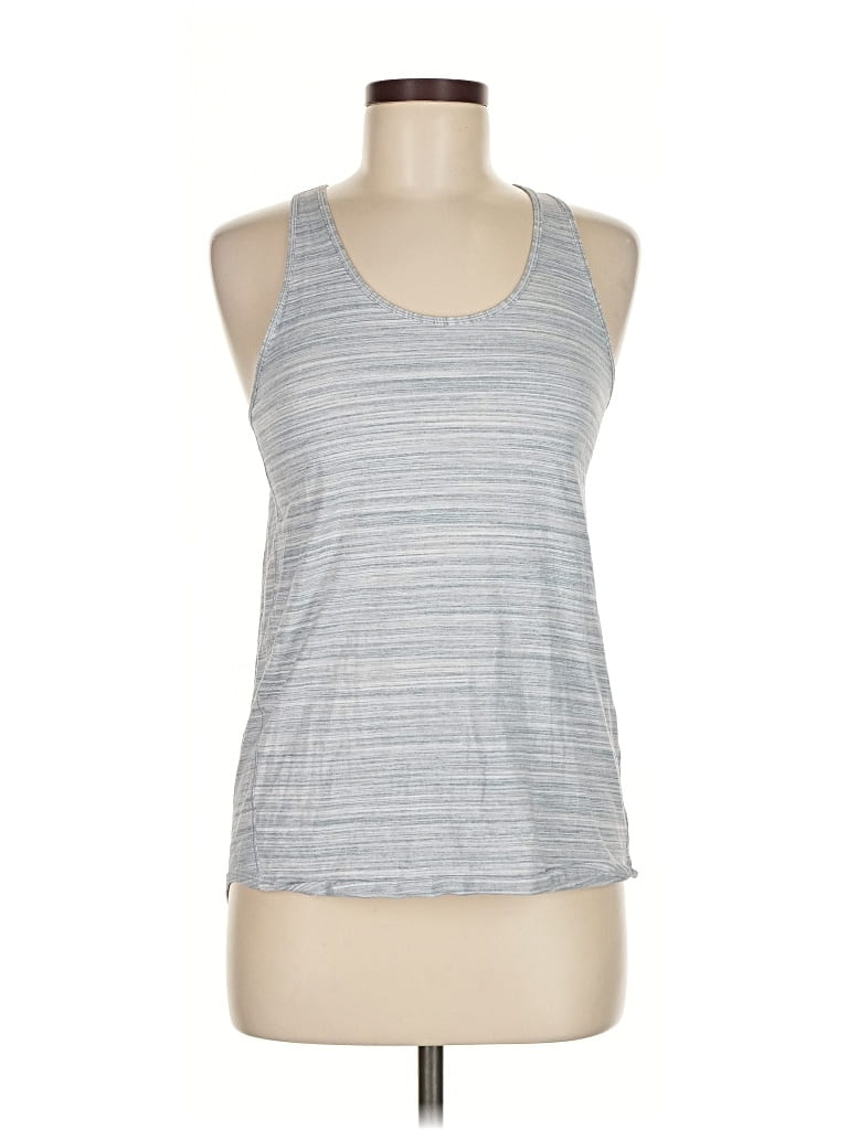 Pre-owned Lululemon Athletica Active Tank Top In Gray