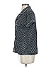 Tart Polka Dots Black Short Sleeve Button-Down Shirt Size S - photo 5