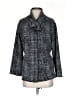 Susan Bristol Print Gray Coat Size S (estimated) - photo 1