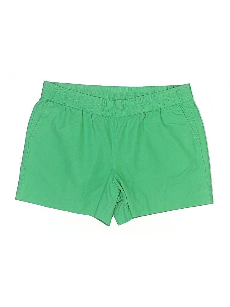 Pre-owned J.crew Factory Store Shorts In Green
