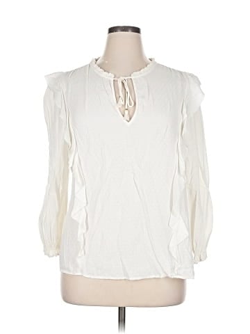 Paige 3/4 Sleeve Blouse (view 1)